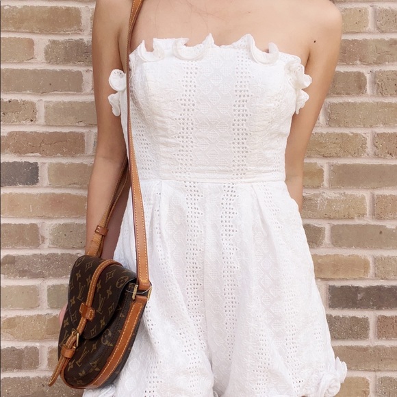 Authentic✅ Louis Vuitton PM Shoulder Bag Monogram Brown Half Moon Crossbody - Picture 4 of 16